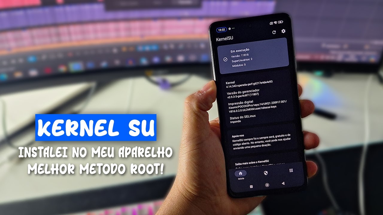📱INSTALEI KERNEL SU NO MEU APARELHO!! Melhor Método ROOT