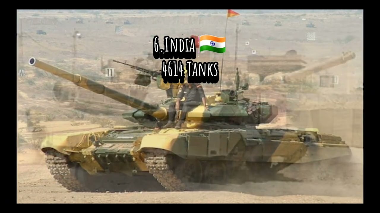 Top 10 countries with the most Main Battle Tanks in the world 🌎
