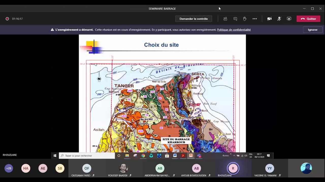 SEMINAIRE BARRAGE (08-12-2020) | Pr. Said Rhouzlane