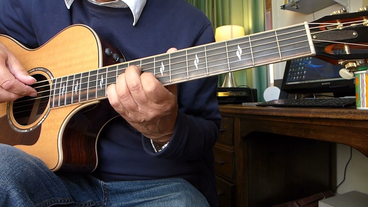 White Dove - Scorpions - Omega - acoustic fingerstyle cover of a cover