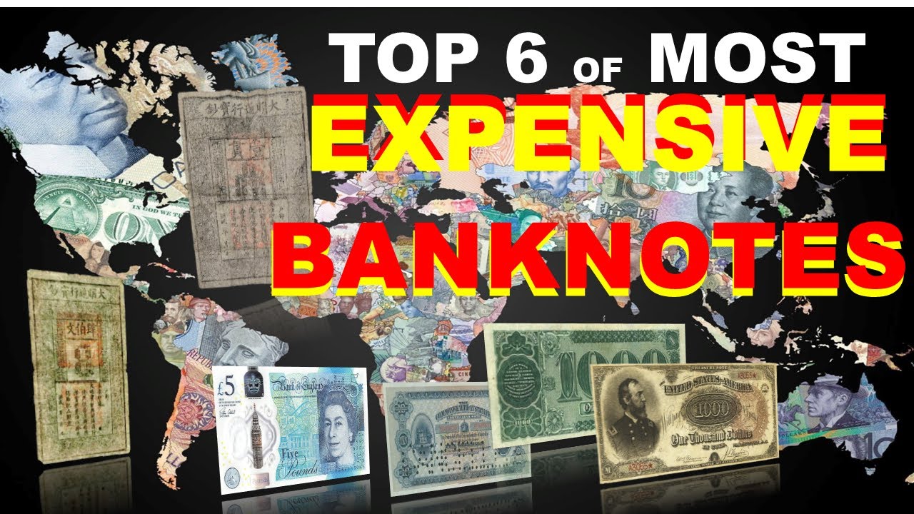 САМЫЕ ДОРОГИЕ БАНКНОТЫ, КОГДА-ЛИБО ПРОДАННЫЕ В МИРЕ
