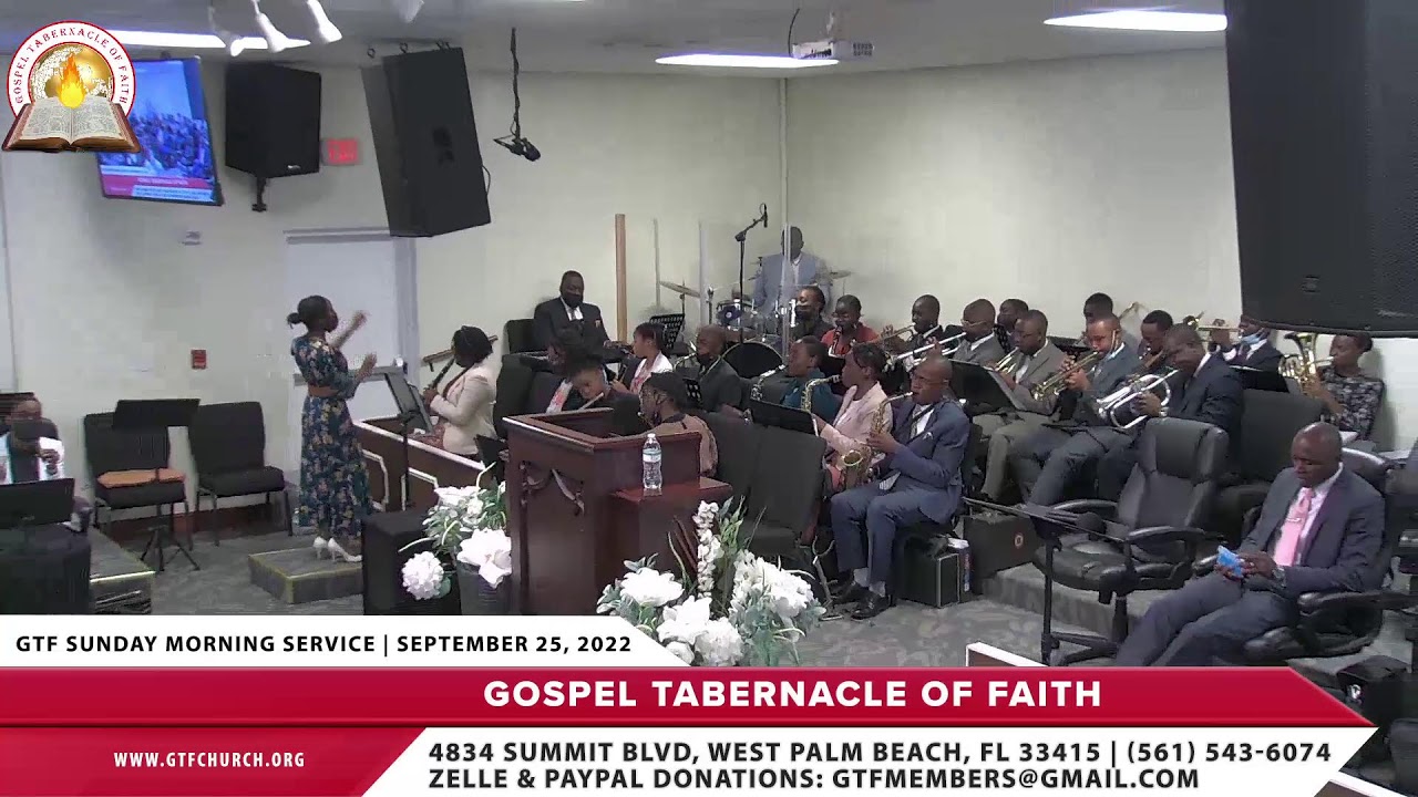 GTF Church Sunday Morning Service | September 25, 2022