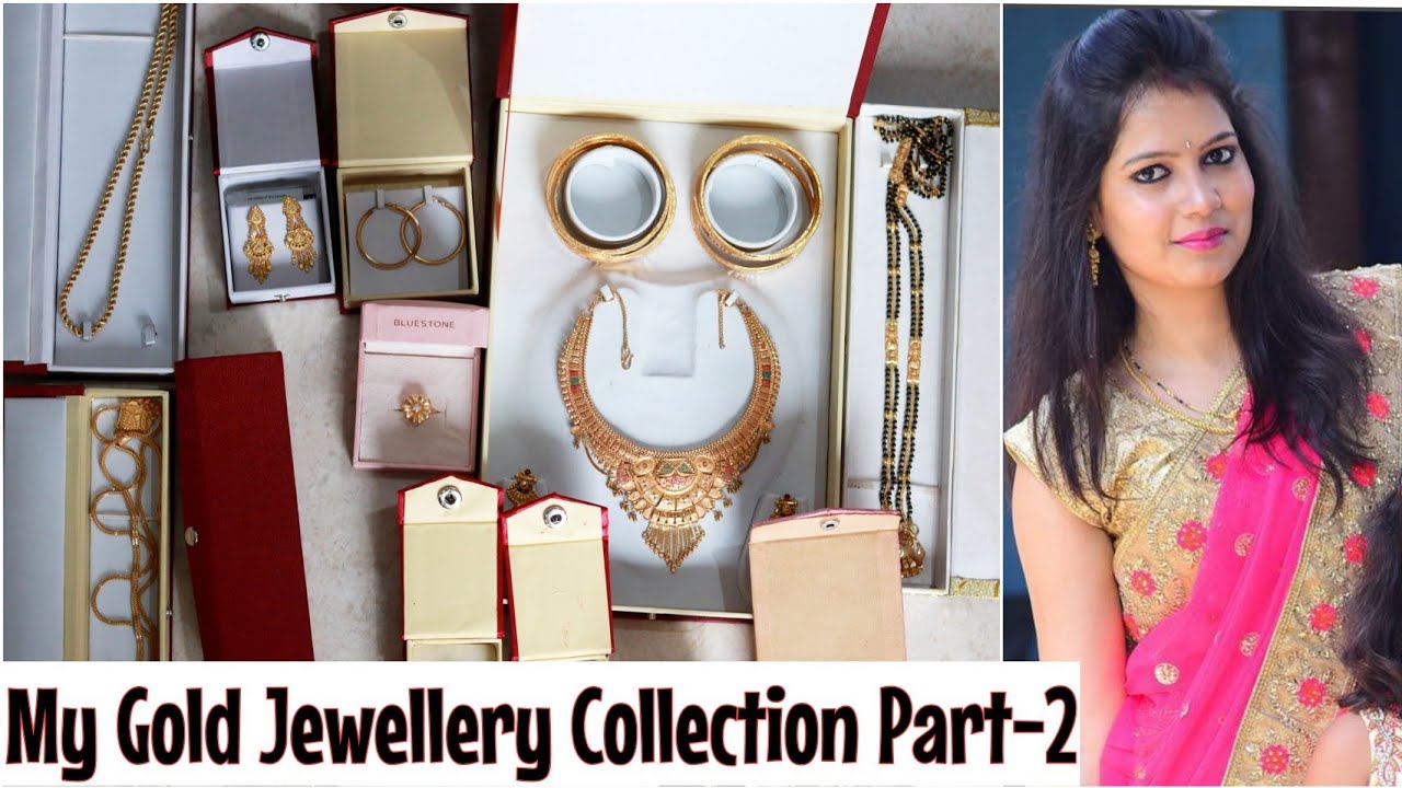 My Gold jewellery collection |My Wedding Jewellery Collection 2021 |TipsToTop By Shalini