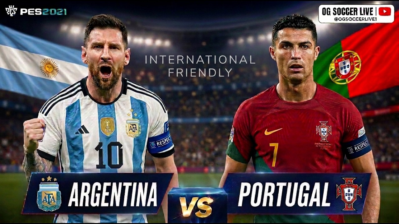 eFootball PES 21 Gameplay LIVE | International Match 2026 Simulation