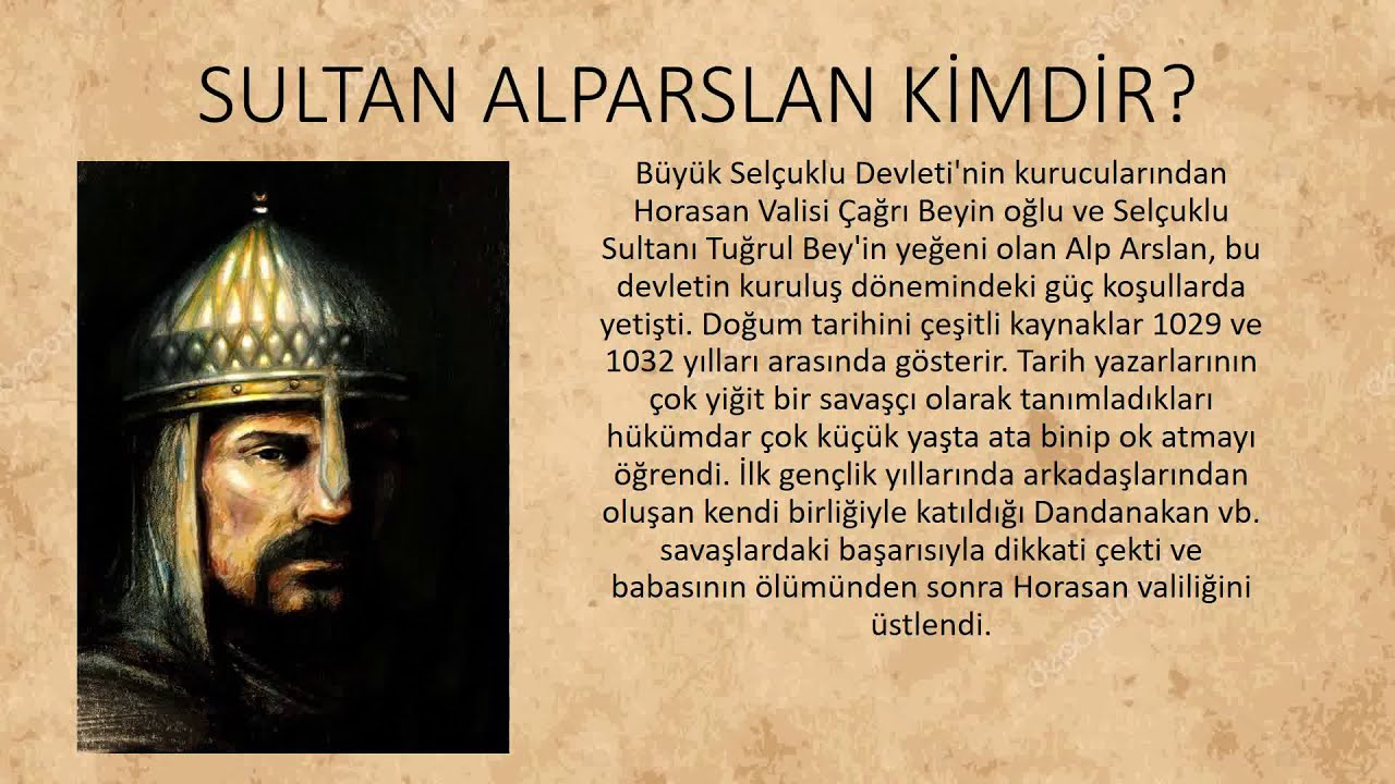 SULTAN ALPARSLAN KİMDİR?