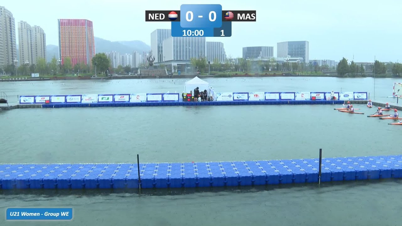 Netherlands vs Malaysia U21 Women Group WE / 2024 ICF Canoe-Kayak Polo World Championships Deqing