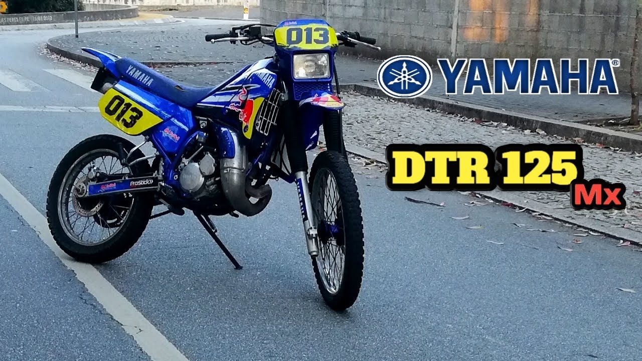 YAMAHA  DTR 125 - UMA DTR QUASE 