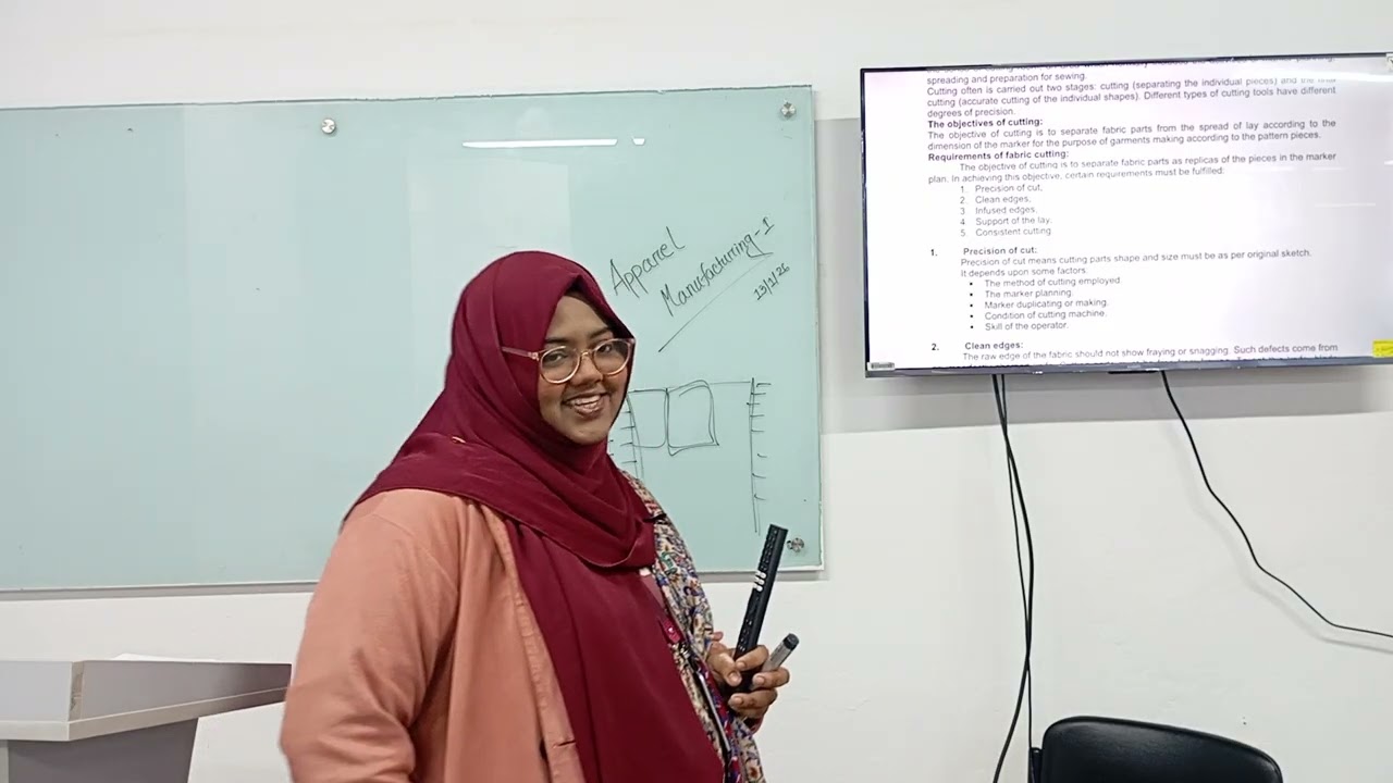 Apparel Manufacturing-1 | Textile | Shadia kabir Shabiha | University of Scholars