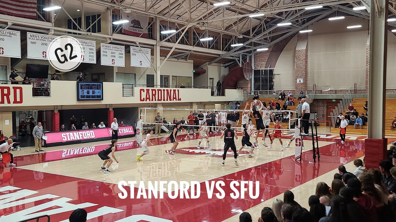 Stanford vs SFU Men's Volleyball G2 | 3/6/26 | Highlights