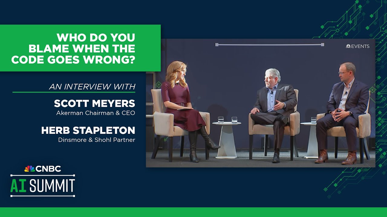 Кого вы вините, если код выходит из строя? CNBC AI Summit 2025