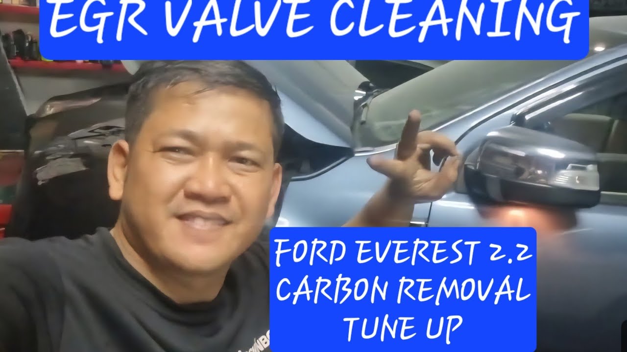 EGR VALVE CLEANING OF FORD EVEREST 2.2 #fordeverest #egrvalvecleaning #egr