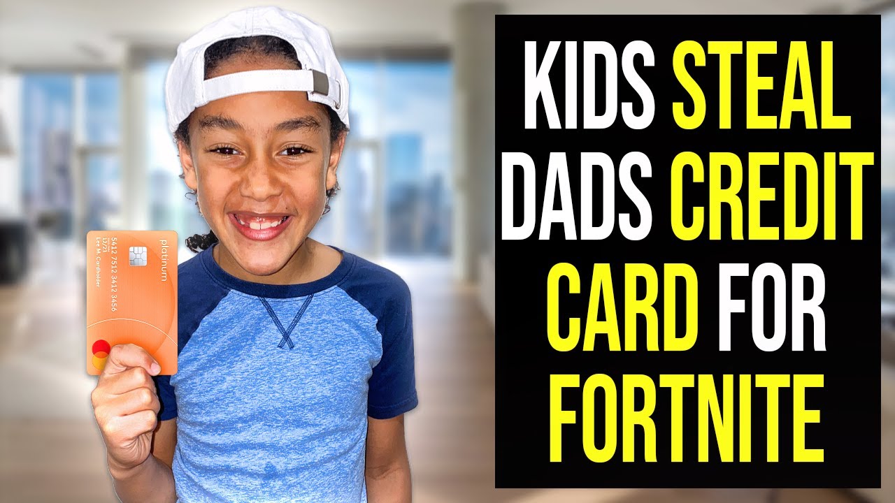 Kids STEAL Dad's Card For FORTNITE, They Instantly Regret It