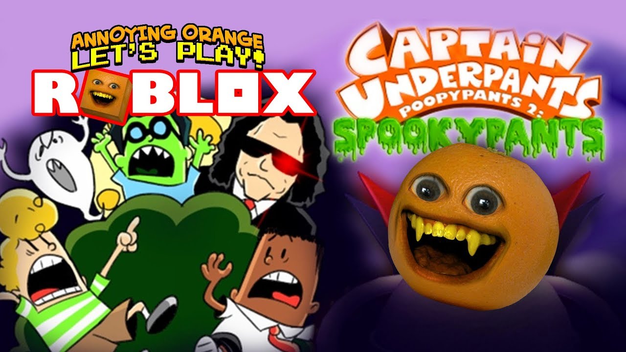 Roblox: POOPYPANTS 2 - Spookypants! 👻[Annoying Orange Plays]