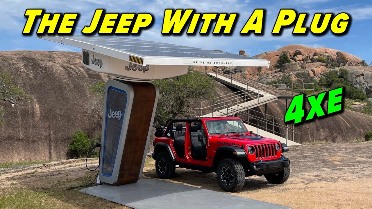 A Wrangler With A Plug!? | 2022 Jeep Wrangler 4xe First Drive