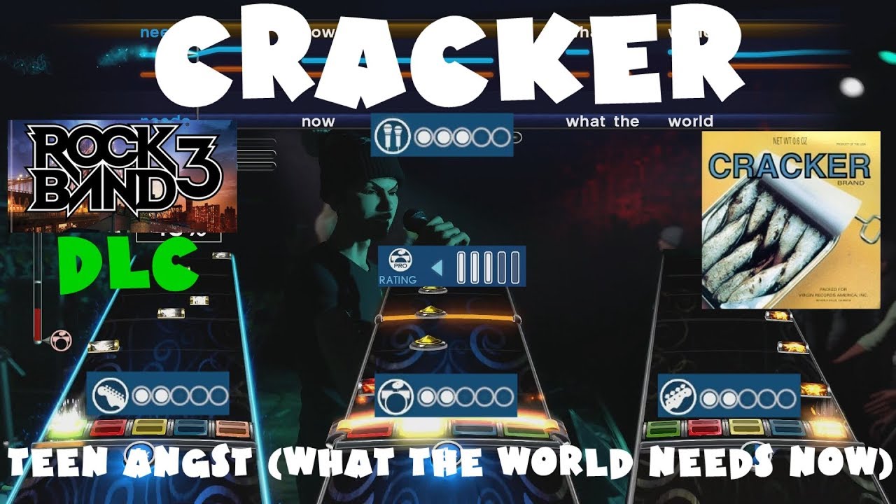 Cracker - Teen Angst (What the World Needs Now) - Rock Band 3 DLC Expert Full Band (June 5th, 2012)