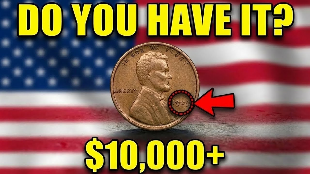 1909 Wheat Penny Worth a Fortune? This Is One of the Rarest Pennies