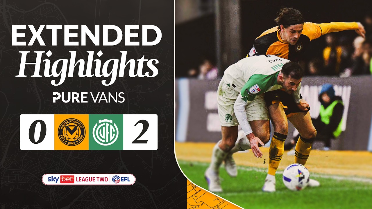 Extended Highlights | Newport County 0-2 Cambridge United