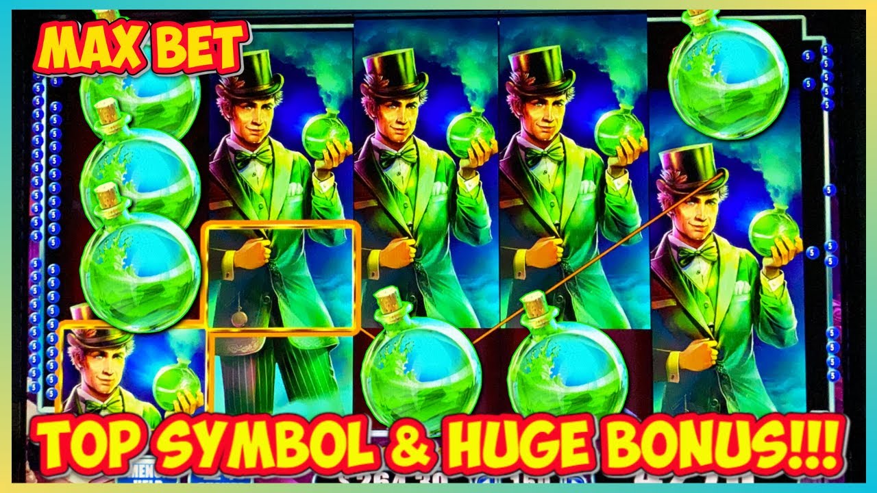 MAX BET! Bonus with 5 Sticky Wilds | Mr. Hyde's Wild Ride | Classic WMS Slot Machine