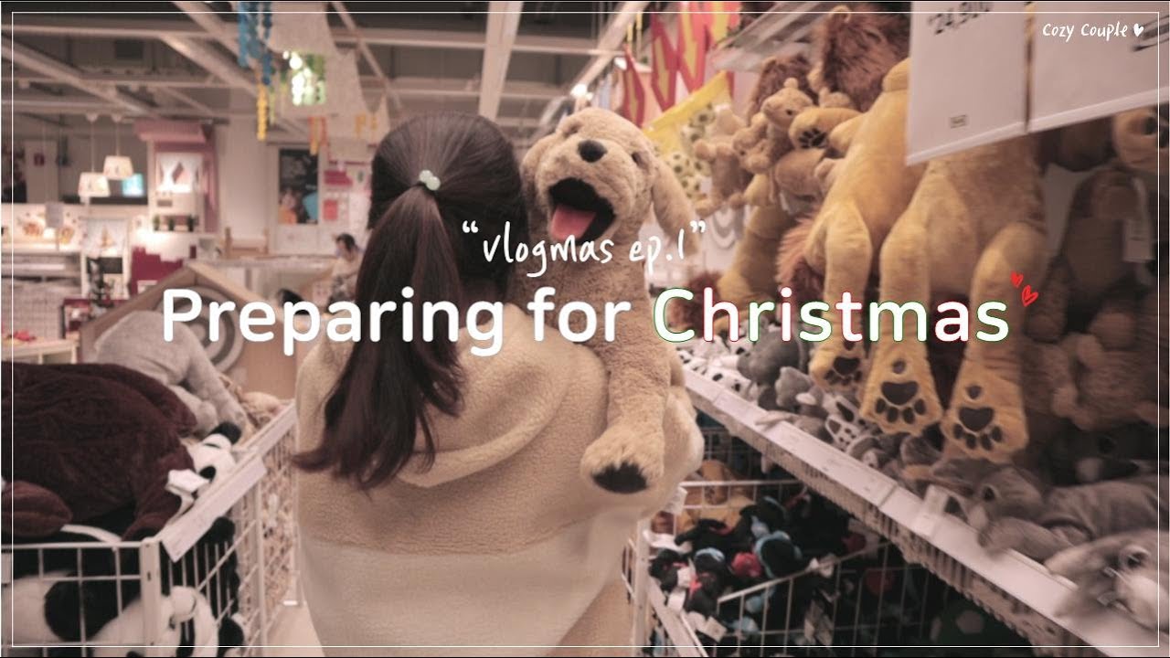 Sub) 동거하는 커플이 크리스마스를 준비하는 방법🎄 Cohabiting couple's christmas preparation