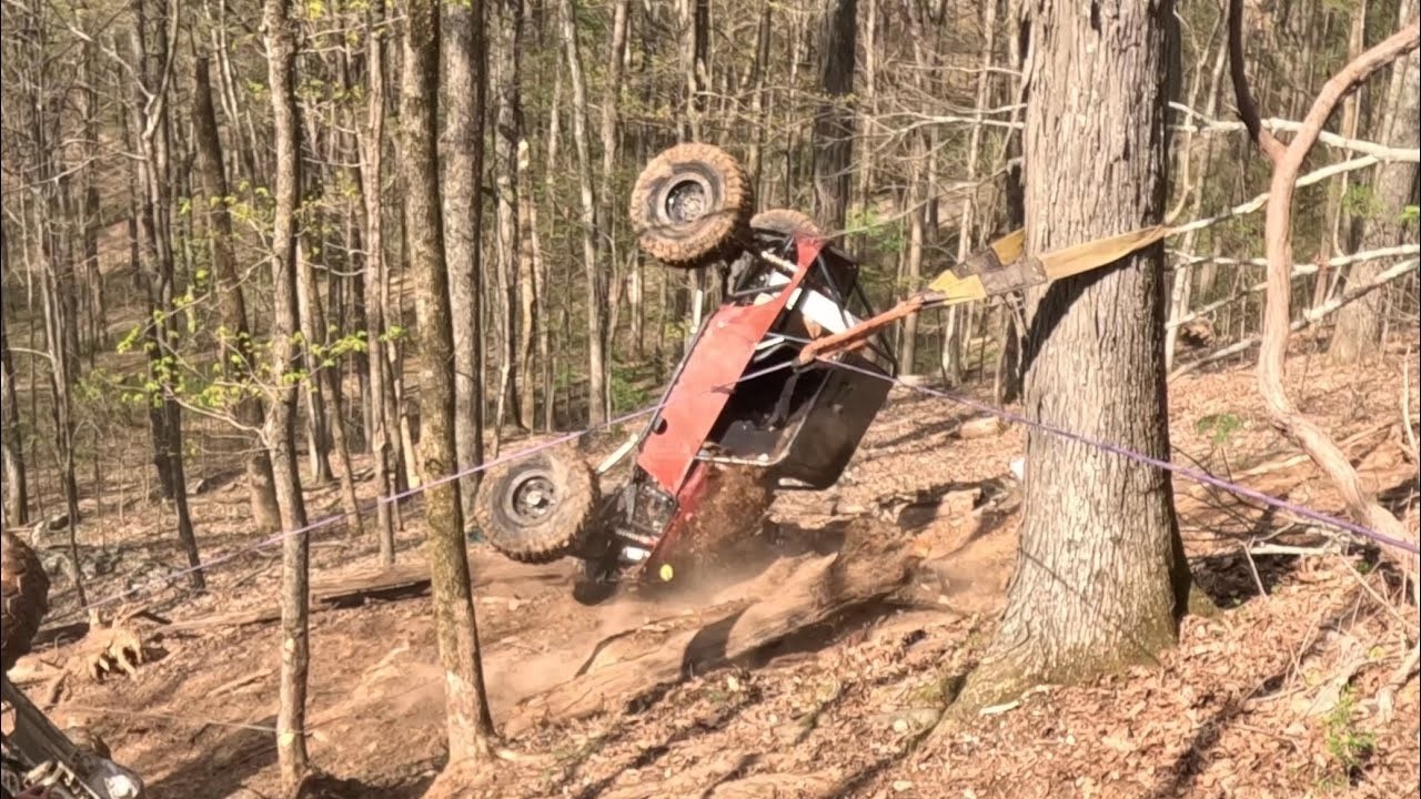 SCARY Rollover at Golden Mountain Off Road Park!