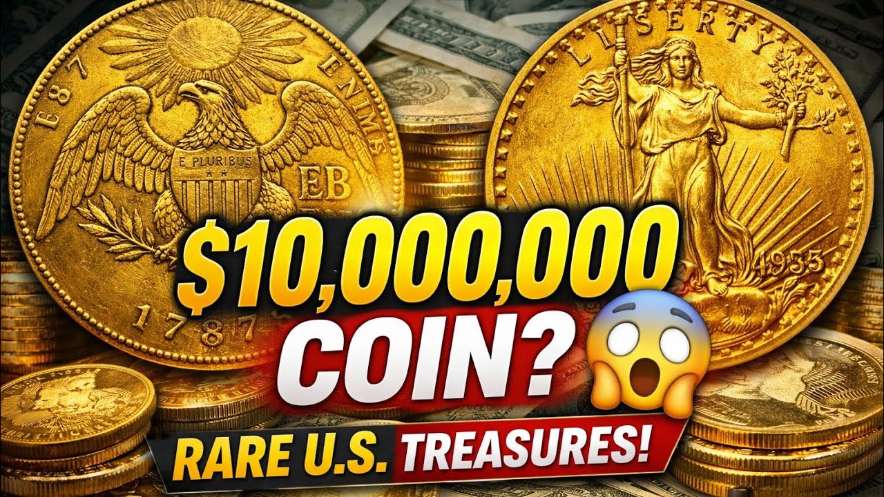 Unveiling the Most Valuable U.S. Coins 💰 | Rare Coins Worth MILLIONS! (A–Z Guide)
