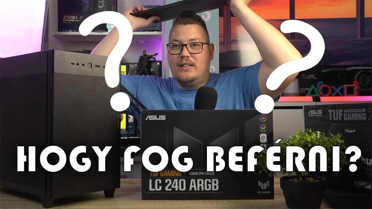 Belefér egy GAMER PC? Asus Prime AP201, ASUS TUF RTX 4070 #tufgaming #asus