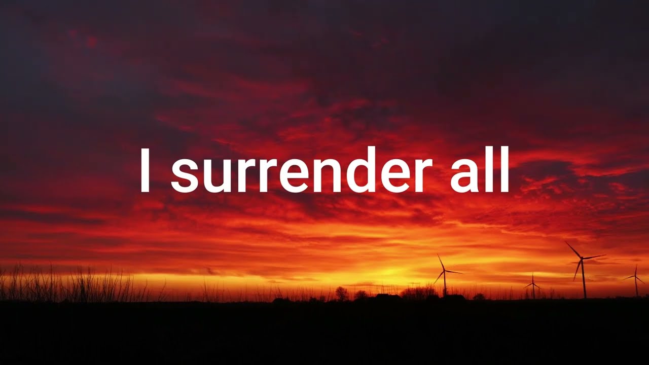 All to Jesus I Surrender | Lyric Video | Song no. 2 | Jacinth Studios