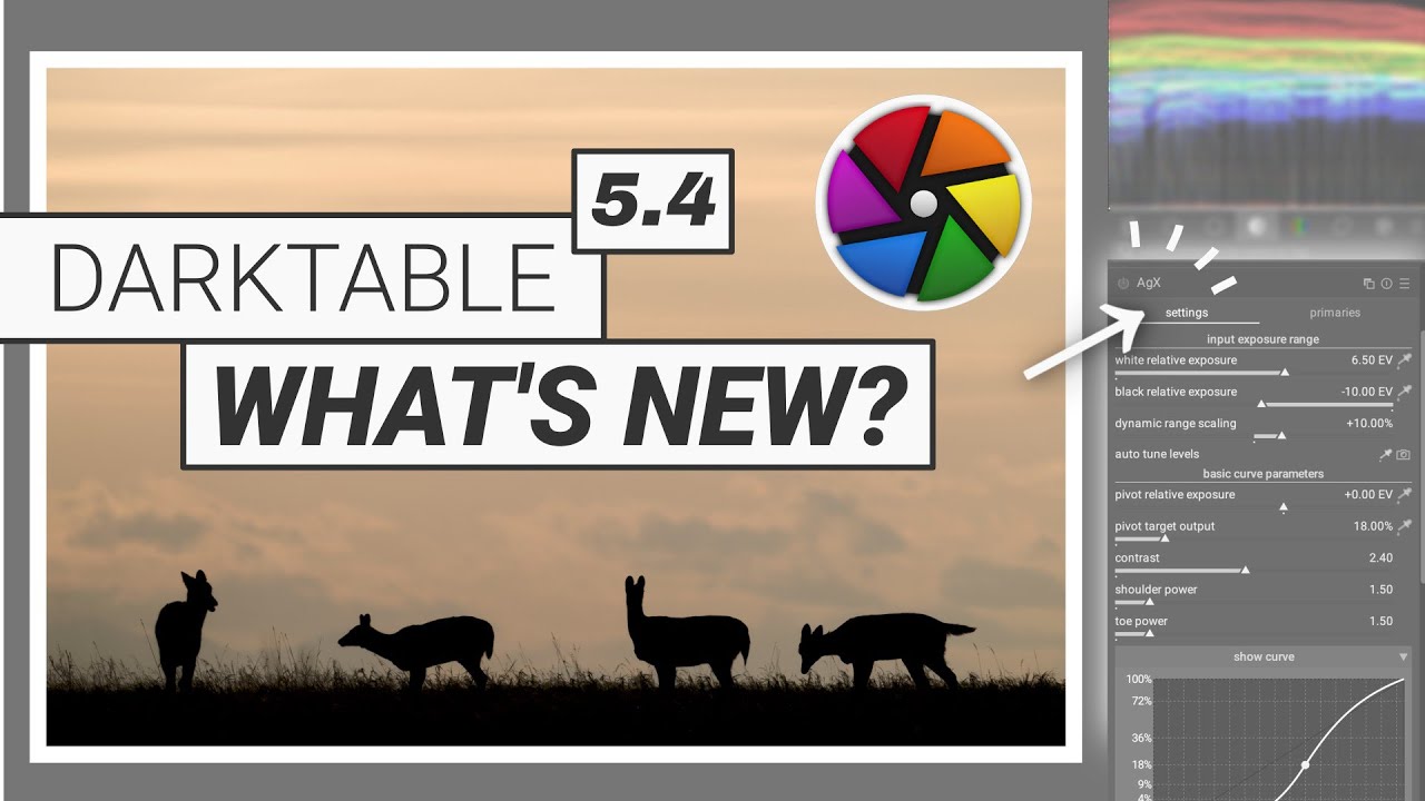 New tone mapper?! What's new in Darktable 5.4!