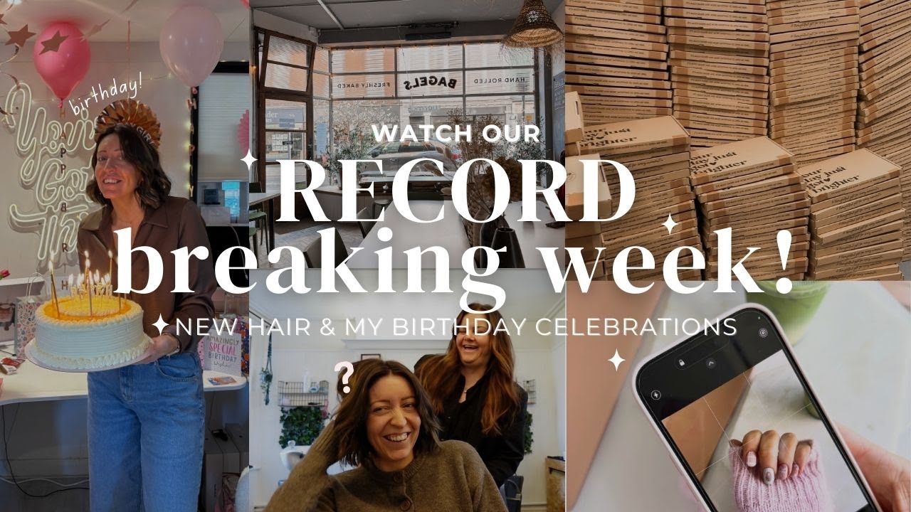 A RECORD-BREAKING | Behind The Business | Week You Have to See & My Birthday WEEK! | TreatBox Vlogs