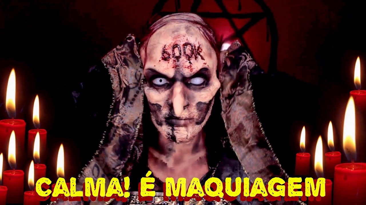 MAKE SINISTRA INSPIRADA EM BRUXAS (Sabrina)😰| Victor Nogueira #600k