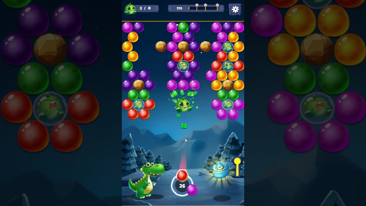 Bubble Shooter Level 86 - No Boosters