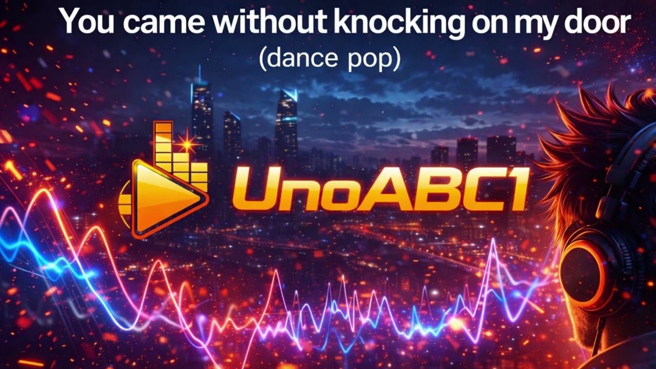 You came without knocking on my door(dance pop)