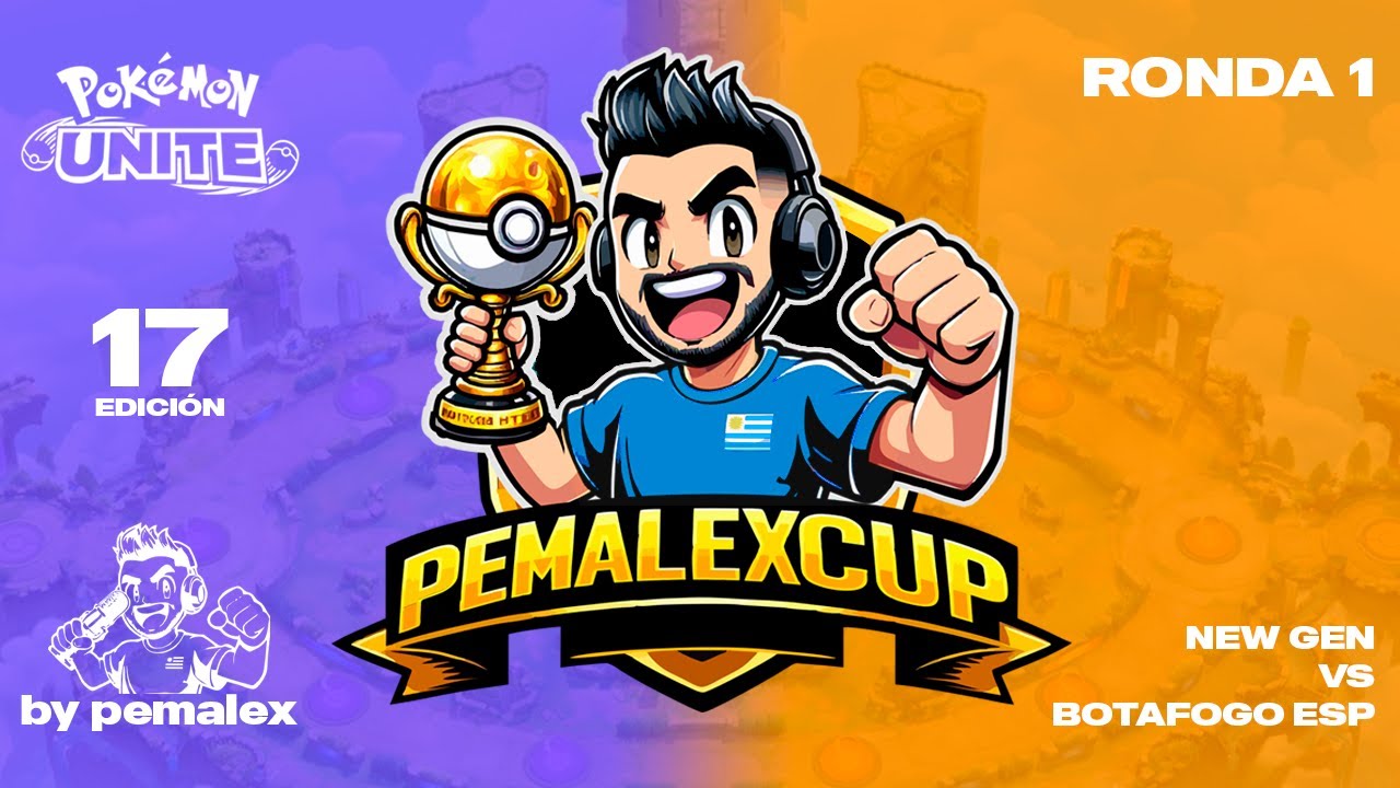 New Gen vs Botafogo Esports - Ronda 1 | PEMALEX CUP # 17 | Pokémon UNITE