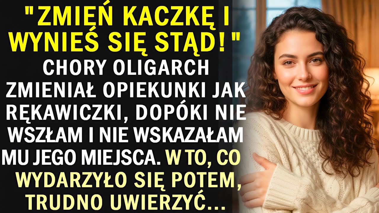 Po utracie pracy pielęgniarka została opiekunką ponurego oligarchy. Nocą zobaczyła coś...