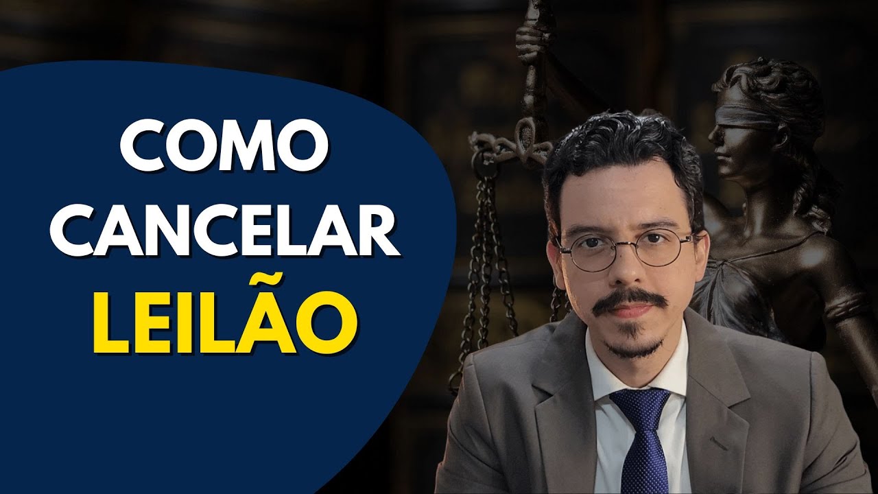 🔴 Meu IMÓVEL foi ARREMATADO, o que fazer? É possível cancelar ou suspender um leilão de imóvel?