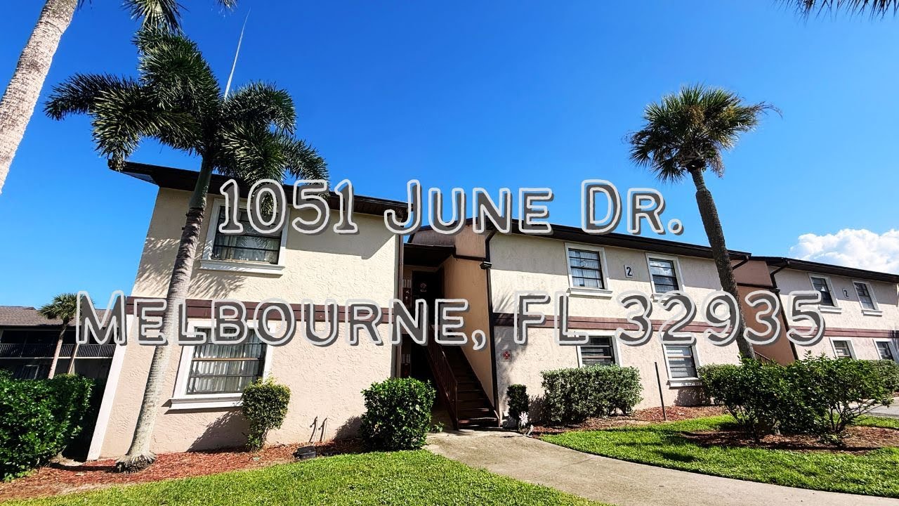 1 Bed / 1 Bath - Condo in Coral Gardens in Melbourne, FL. First Floor & Washer/Dryer In Unit