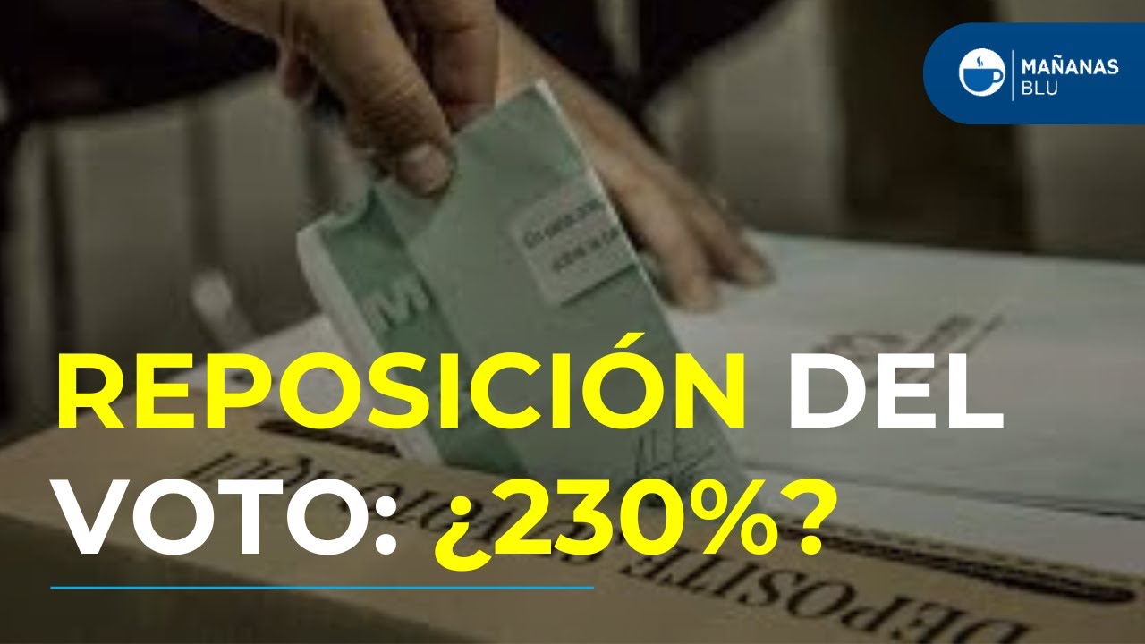 ¿Por qué subió 230% la reposición de votos? El CNE explica el aumento de $2.555 a $8.287 por voto
