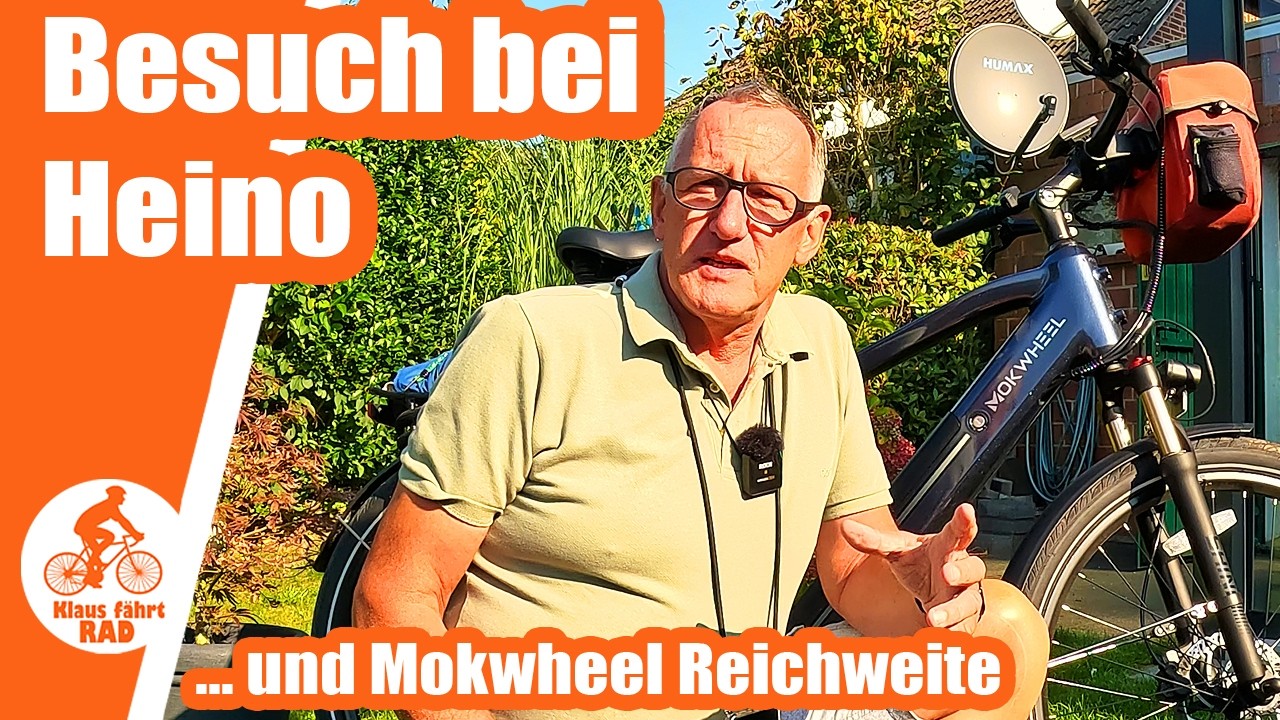 Besuch bei Heino in Beek (NL) und Reichweitentest Mokwheel Asphalt