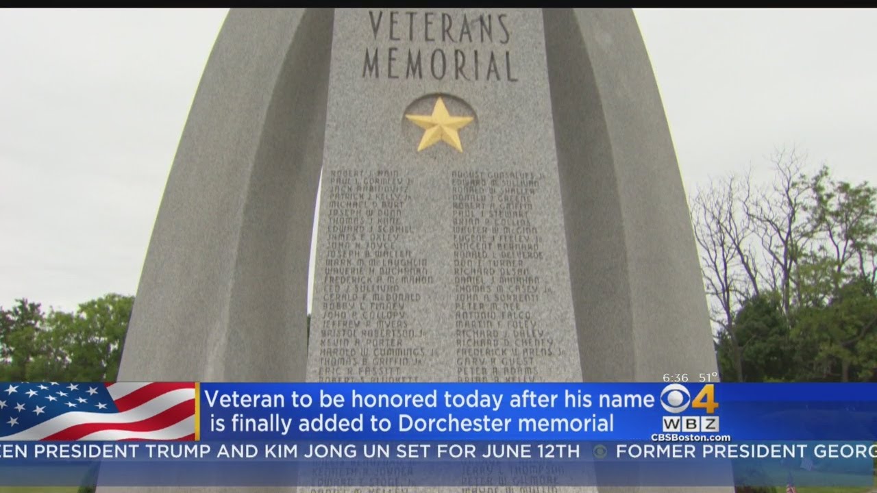 Veteran's Name Added To Vietnam War Memorial Years Later