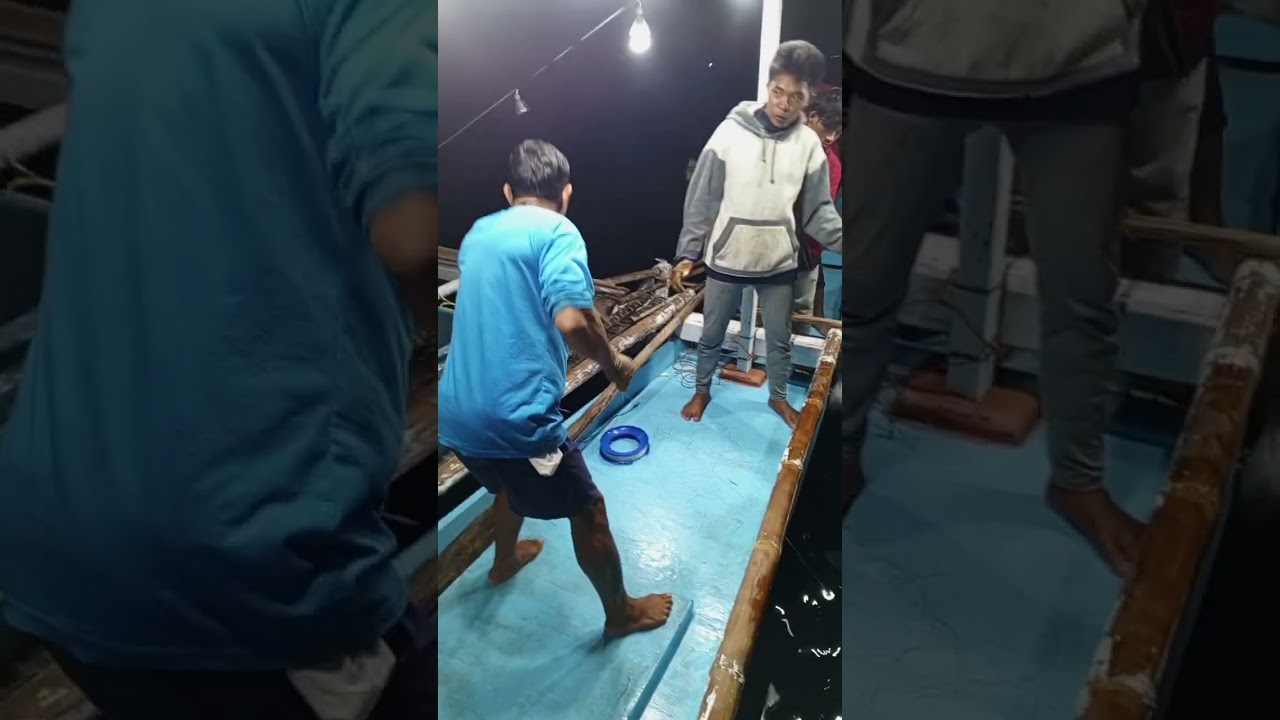 Nasira pahawin ko sa subrang laki ng isda 