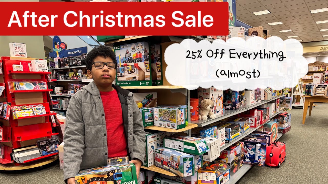 Shopping Brio Train at Barnes & Noble 25% Off Everything until 28 Dec 2025