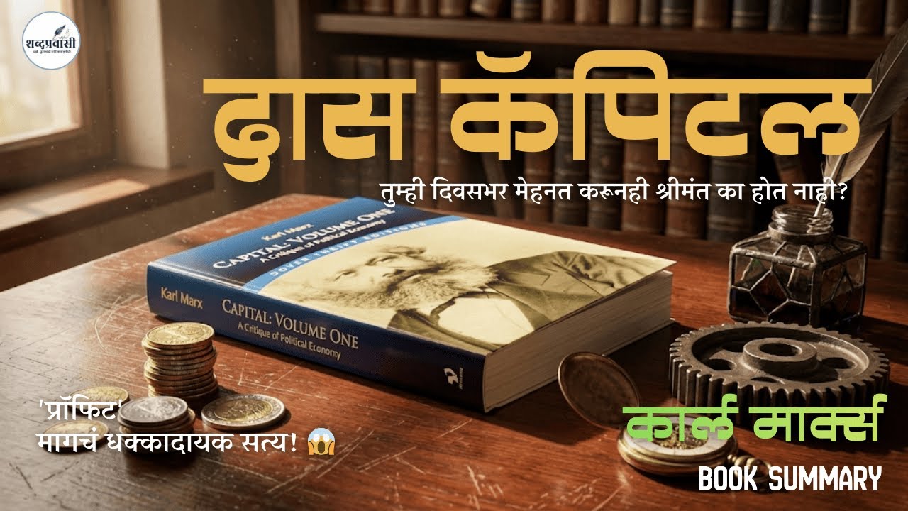 जगाचा इतिहास बदलणारं पुस्तक! Das Capital | Karl Marx | दास कॅपिटल | कार्ल मार्क्स