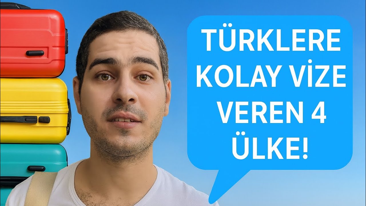 🇹🇷✈️ T&uuml;rkler&rsquo;e Kolay Vize Veren 4 &Uuml;lke!