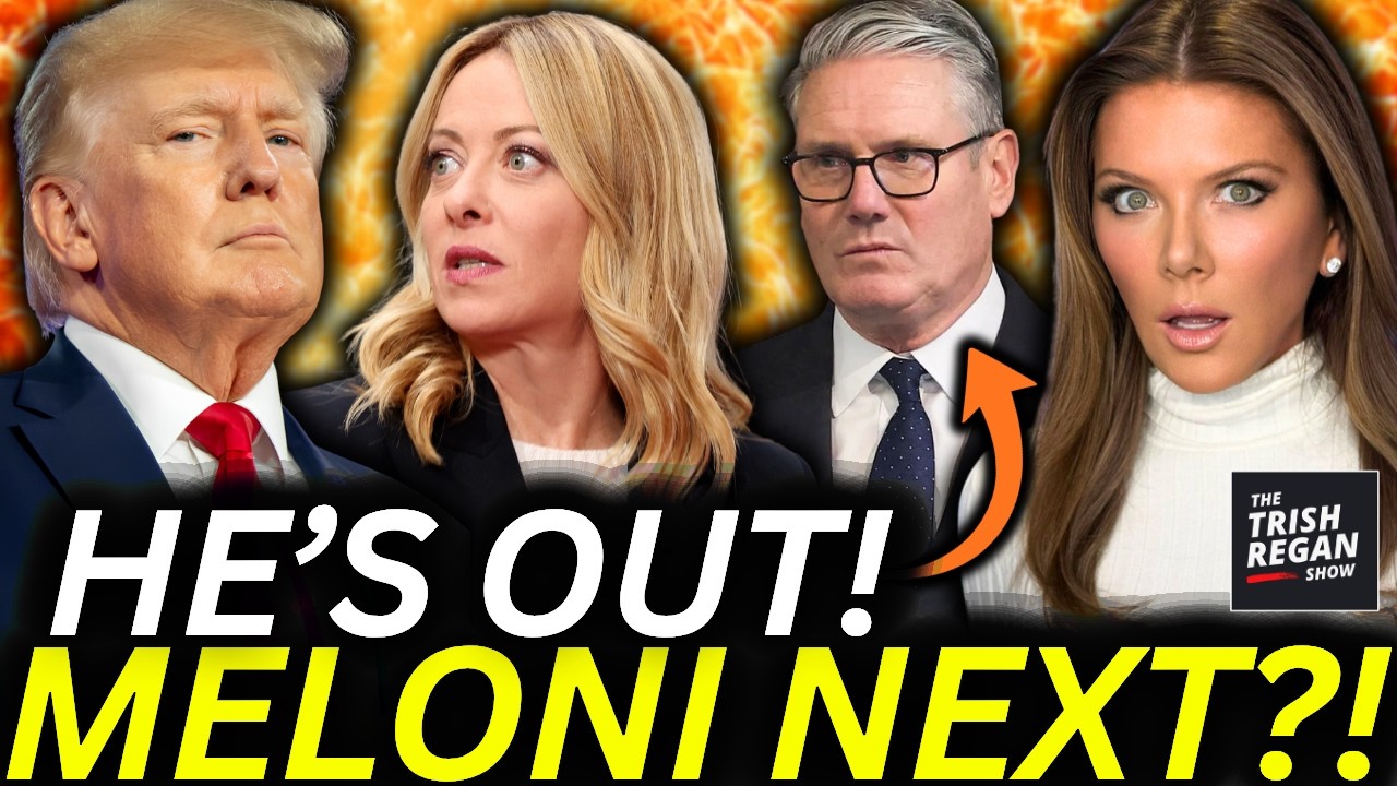 🚨UK&rsquo;s Starmer CRIES as He Departs &mdash; Meloni NEXT?! | Trish Regan