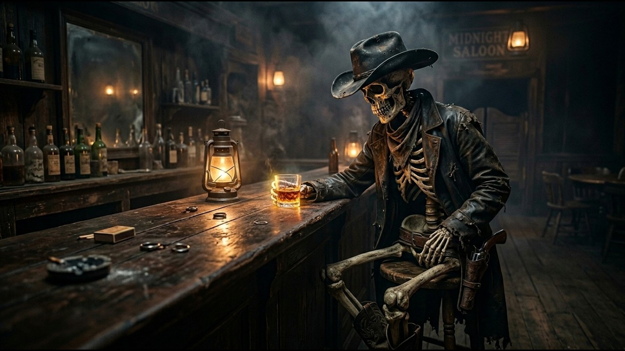 Where Dead Cowboys Drink | Dark Country Saloon Ambience
