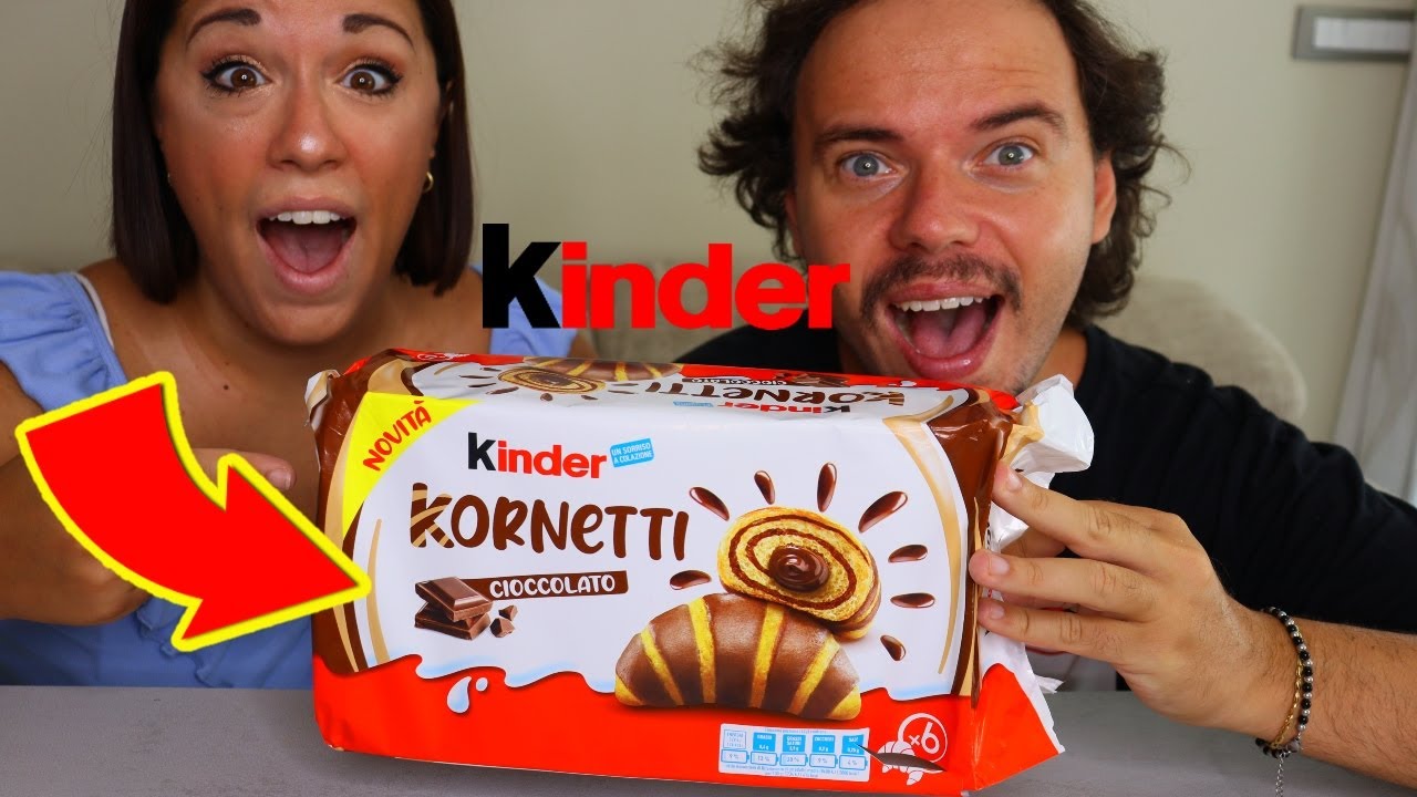 ASSAGGIAMO NUOVI KINDER KORNETTI!!