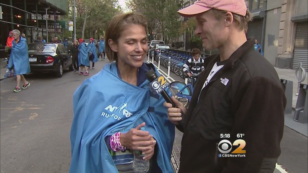 CBS2&rsquo;s Kristine Johnson Runs The Marathon