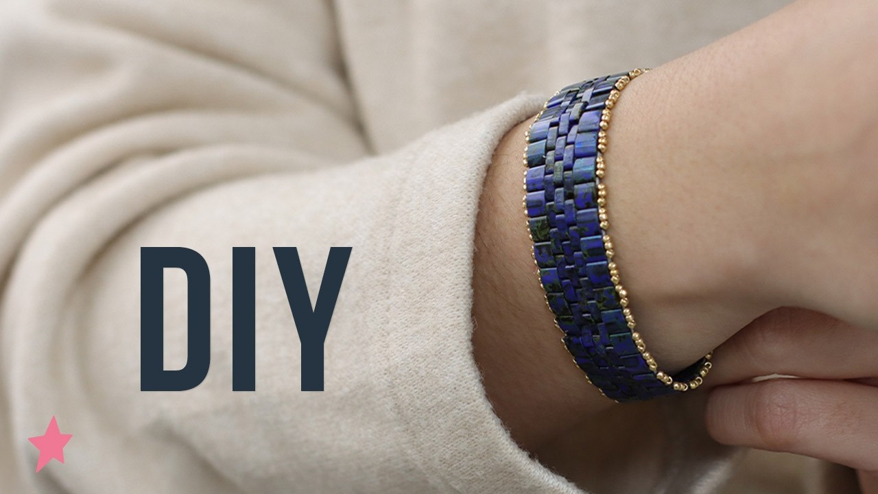 TUTORIEL | Bracelet Tila Miyuki style bracelet de montre