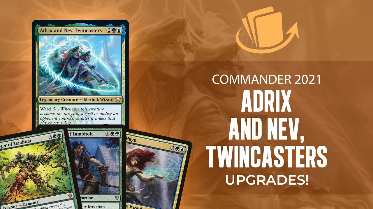 Quantum Quandrix (Adrix and Nev) - Commander 2021 | Upgrades | Magic: The Gathering Commander