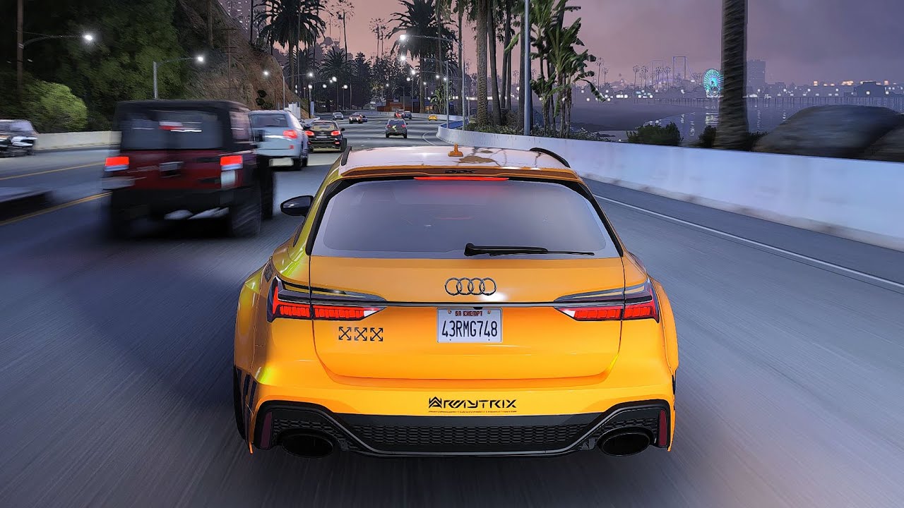 GTA 5 Remastered Realistic Reflection And Enhanced Ray Tracing Gameplay on RTX4090 Ultra Settings